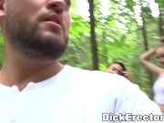 Jogging turns into FFM thresome 5/16