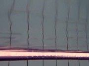 Swimming beauty totally naked and lonely in the pool 1/16