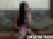 CEI Femdom Fetish And POV Cum Feeding Porn 7/16