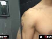 21 SEXTREME - Burly Man Blows His Load All Over GILF's SUPER HAIRY Pussy 5/16