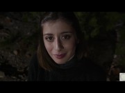 Beautiful and filthy Italian goddess Silvia Soprano gets a rough face fucking and eats ass outdoors 4/16