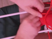 POV. On Christmas, a sexy suit and a lady came to me. FoxyElf XXXMas 9/16