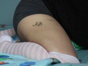 femboy down bad moans like a bitch while fucking pillow 9/16