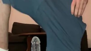 Furry Twink Sits On Your Cock - WHITE SOCKS JOGGIE SHORTS