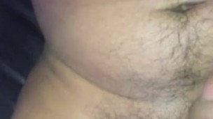 Bushy Uncut Cock POV webcam 