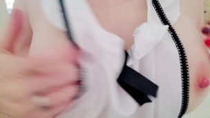 POV As Hotel Maid Helps You To Masturbate During Her Shift. Masturbation Help 101