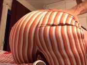 463 (01) - Lingerie en satin, culottes, jarretelles, talons, bas - Baise et anulingus 1/16