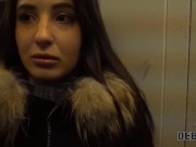 DEBT4k. Monica Wet hat unerwarteten Sex mit dem hartnäckigen Schuldeneintreiber 3/16