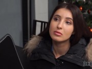 DEBT4k. Monica Wet hat unerwarteten Sex mit dem hartnäckigen Schuldeneintreiber 6/16