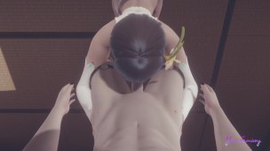 Genshin Impact Yaoi - Venti Arcont POV Blowjob (uncensored)