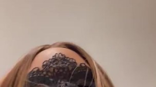 Big cock sexy crossdresser almost got caught