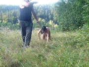 I own a slut PET  COLLAR LEASH WALK 11/16