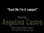 Latina Lesbian Lawyer Angelina Castro Helps Blonde MILF Karen Fisher! 1/16