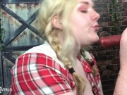 Teen Farm Slut BJ, Fuck, Doggy Style - BustySeaWitch 5/16