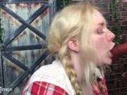 Teen Farm Slut BJ, Fuck, Doggy Style - BustySeaWitch 8/16