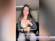 Lelu Love - Pussy creampie closeups, waking YOU up with POV BJ, fingering my cunt til I cum, between the porn scenes & more 2/16