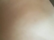 Rubbing lotion on my naked body & fingering  big hairy clit pussy. Mature Laina woman grandmother  13/16