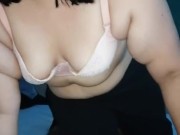 Horny neighbor likes to suck cock 4/16