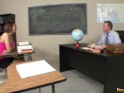 Hot Blonde gets Gangbang and spray with cumshots 1/16