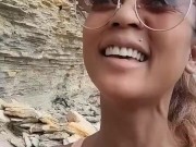 Miiana -  DEFI  : BAISE par un PECHEUR sur la PLAGE 7/16