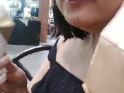 EATING and LICKING ice cream YUMMY/ COLD ON MY TONGUE/ model rebecca  10/16