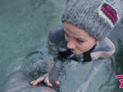 tattooed ANUSKATZZ gets ASS FUCKED in public / outdoors, gape, ANAL - Punk - Goth 16/16