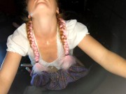 Face Sitting, Footjob And DVP With Vibrator 5/16