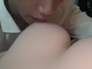 【イチャイチャエッチ】沢山キスして沢山おっぱいを舐める前戯大好きイケメン社会人 - Screenshot 14 of 16 - Handsome