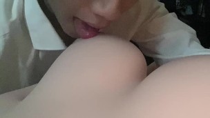 【イチャイチャエッチ】沢山キスして沢山おっぱいを舐める前戯大好きイケメン社会人