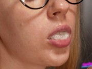 After Long Abstinence i Cum in Mouth and on Braces of my Girl 16/16