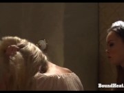 Lesbian Maid Gives Beautiful Lingerie For Hot Girl 14/16