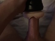 Cum twice - edging with fleshlight  6/16