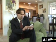 Dillion Harper Has Her Tight Pussy Pounded Doggystyle By Stepdad's BIG Cock 1/16