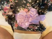 【個人撮影】花魁＆パンツずらし中出しセックス！ - Screenshot 12 of 16 - HD
