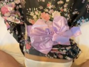 【個人撮影】花魁＆パンツずらし中出しセックス！ - Screenshot 15 of 16 - Japanese Amateur