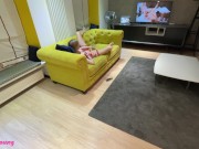 Cuckold Husband catch his wife masturbate on BBC 7/16