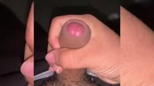 masturbates in the living room