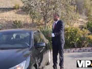 VIP4K. Bored cutie seduces moms black colleague instead of masturbation 2/16