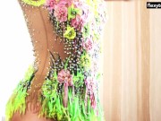 Legs spreading in many flexible ways is talent of Mila Utkina 4/16