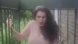 A little masturbation while my neighbors