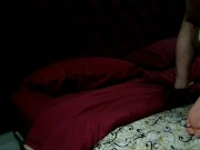 Latina Cogida después de la Fiesta 