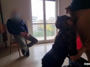 DIMMI CHE SONO TROIA, Succhia Uno Sconosciuto E Riceve Sborrata Negli Occhi, Marito Cornuto Si Mastu 6/16