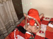 Santa's Daughter and Son-in-law having Sex Before Christmas - With Hindi voice 9/16