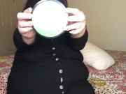 Feedee chips and dip stuffing for pregnant looking  ssbbw TEASER 2/16