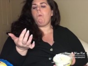 Feedee chips and dip stuffing for pregnant looking  ssbbw TEASER 6/16