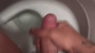 Young man Jerking off