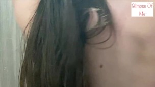 Armpit Fetish 🙋‍♀️ Gym Shower Cleaning the Pits - GlimpseOfMe