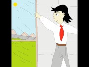 Sex Animation of Solo Male Masturbation while Fantasizing about Women 1/16