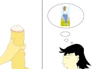 Sex Animation of Solo Male Masturbation while Fantasizing about Women 11/16