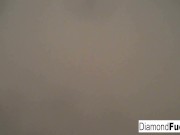 Diamond Decides To Get Wild In Shower 15/16